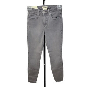 L'AGENCE  Margot High Rise Skinny Jeans Size 25 Gray New With Tags